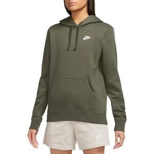 NIKE | XS | Hoodie Sweatshirt Pullover Hooded Front Pocket Women's Green